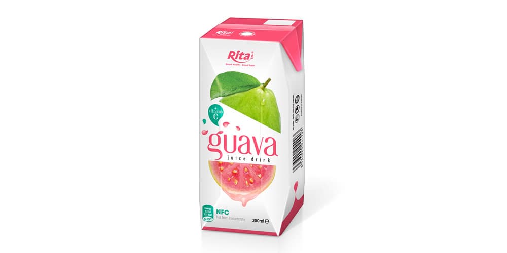 Vatamin C Plus Fruit Guava In Tetra Pak from RITA beverage